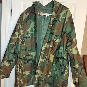 Copper Key Green Camouflage Men's Jacket